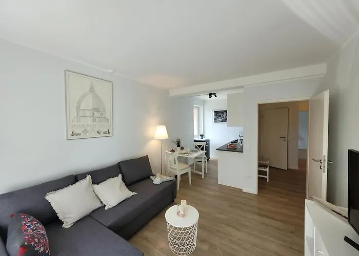 Mit Blick In Den Emsseepark شقة *